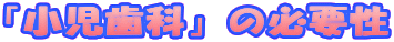 �u�������ȁv�̕K�v��
